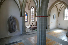 Das Gerüst ist in der Stadtpfarrkirche abgebaut (Foto: Karl-Franz Thiede)